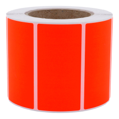 Neon Etiketten, Papier, leuchtrot, 105 x 74 mm - Zum Produkt