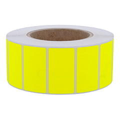 Neon Etiketten, Papier, leuchtgelb, 75 x 50 mm - Zum Produkt