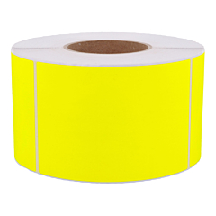 Neon Etiketten, Papier, leuchtgelb, 101,6 x 152,4 mm - Zum Produkt
