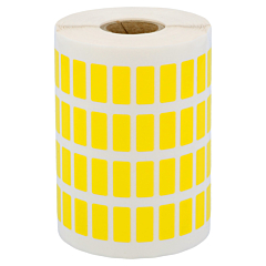 Polyester Etiketten, gelb, permanent klebend, 18 x 8 mm - Zum Produkt
