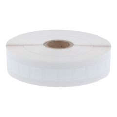 Polyester Etiketten, weiß, permanent klebend, 12,7 x 11 mm - Zum Produkt