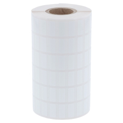 Polyester Etiketten, weiß, permanent klebend, 15 x 6,35 mm - Zum Produkt
