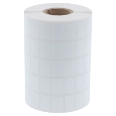 Polyester Etiketten, weiß, permanent klebend, 16 x 9 mm - Zum Produkt