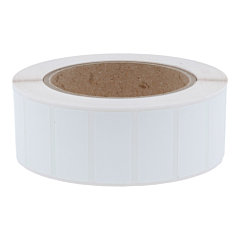 Polyester Etiketten, weiß, permanent klebend, 35 x 19 mm - Zum Produkt