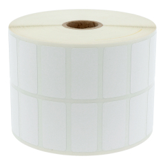 Polyester Etiketten, weiß, permanent klebend, 36 x 12,7 mm - Zum Produkt