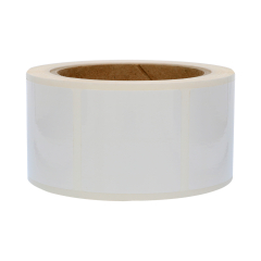 Polyester Etiketten, weiß, permanent klebend, 50 x 50 mm - Zum Produkt