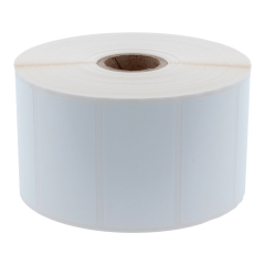 Polyester Etiketten, weiß, permanent klebend, 60 x 34 mm - Zum Produkt