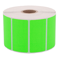 Neon Etiketten, Papier, leuchtgrün, 60 x 40 mm - Zum Produkt