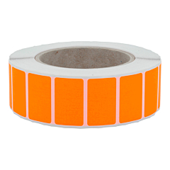 Neon Etiketten, Papier, leuchtorange, 38 x 23 mm - Zum Produkt