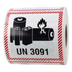 Transportaufkleber, Polyethylen, 100 x 100 mm - Zum Produkt