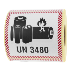 Transportaufkleber, Papier, 100 x 100 mm - Zum Produkt