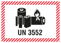 Transportaufkleber, Polyethylen, 100 x 70 mm - Zum Produkt