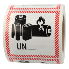 Transportaufkleber, Polyethylen, 100 x 100 mm - Zum Produkt