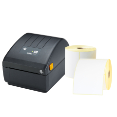 Versand-Etikettendrucker-Set, Zebra ZD230d + 2 Rollen Versandetiketten (110 x 162 mm) - Zum Produkt