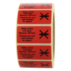 Versandaufkleber, Papier, 50,8 x 25,4 mm - Zum Produkt