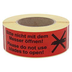 Versandaufkleber, Papier, 150 x 50 mm - Zum Produkt