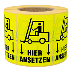 Versandaufkleber, Papier, 74 x 105 mm - Zum Produkt