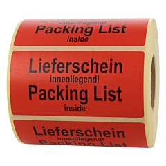 Versandaufkleber, Papier, 100 x 50 mm - Zum Produkt