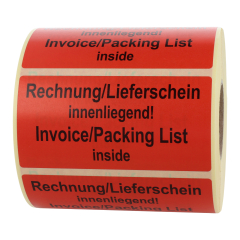 Versandaufkleber, Papier, 50,8 x 25,4 mm - Zum Produkt