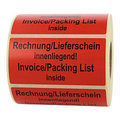 Versandaufkleber, Papier, 100 x 50 mm - Zum Produkt
