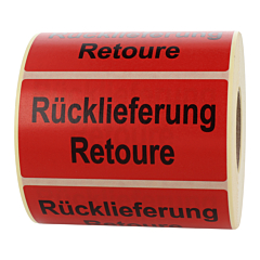 Versandaufkleber, Papier, 100 x 50 mm - Zum Produkt