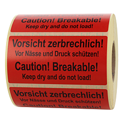 Versandaufkleber, Papier, 100 x 50 mm - Zum Produkt