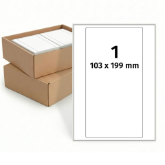 Versandetiketten, 103 x 199 mm, 2 Packungen - Zum Produkt