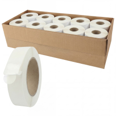 Verschlussetiketten, Polyethylen, Ø 25 mm, 10 Rollen im Karton - Zum Produkt