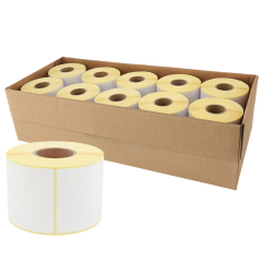 Waagenetiketten, Thermo-Eco, 49 x 40 mm, 20 Rollen im Karton - Zum Produkt