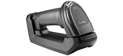 Zebra Handscanner auf der Ladestation