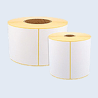 Versandetiketten auf Rolle