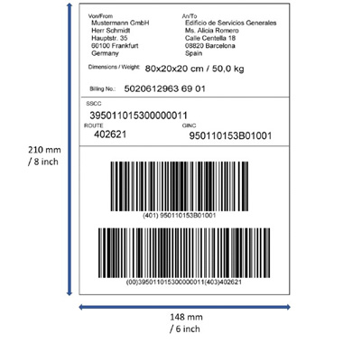 Blanko 148x210 mm Etiketten | Labelident