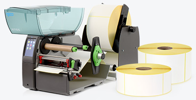 XXL Rolle im Industriedrucker