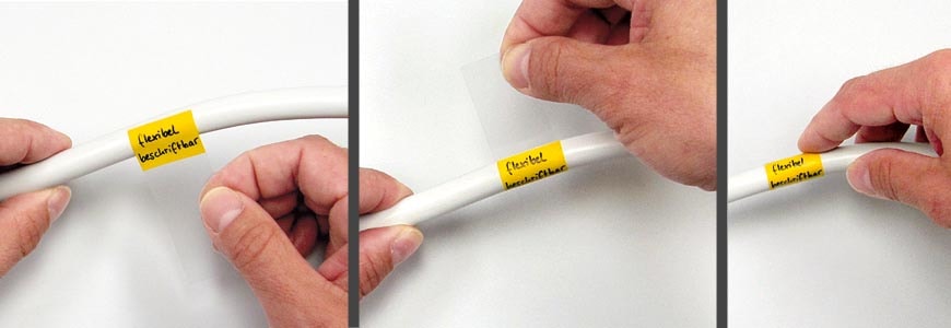 Kabelmarkierer anbringen