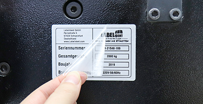 Etiketten für Thermotransferdruck